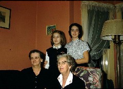 Maude , Ann Bennett; Ruth Bennett McDougal Dorrough, Adelaide Haydock